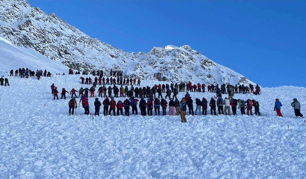 Z výcviku rovnou do ostré akce: U laviny na Stubaii zasahovali záchranáři z Orlických hor