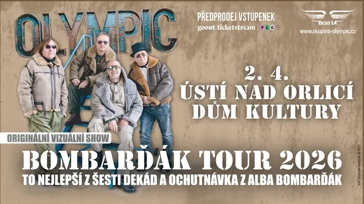 Olympic vyráží na Bombarďák Tour 2026