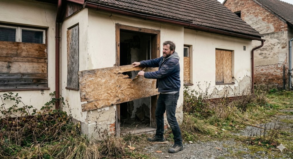 Zloděj v Jaroměři se zaměřil na neobydlené domy. Škoda dosáhla téměř 370 tisíc korun