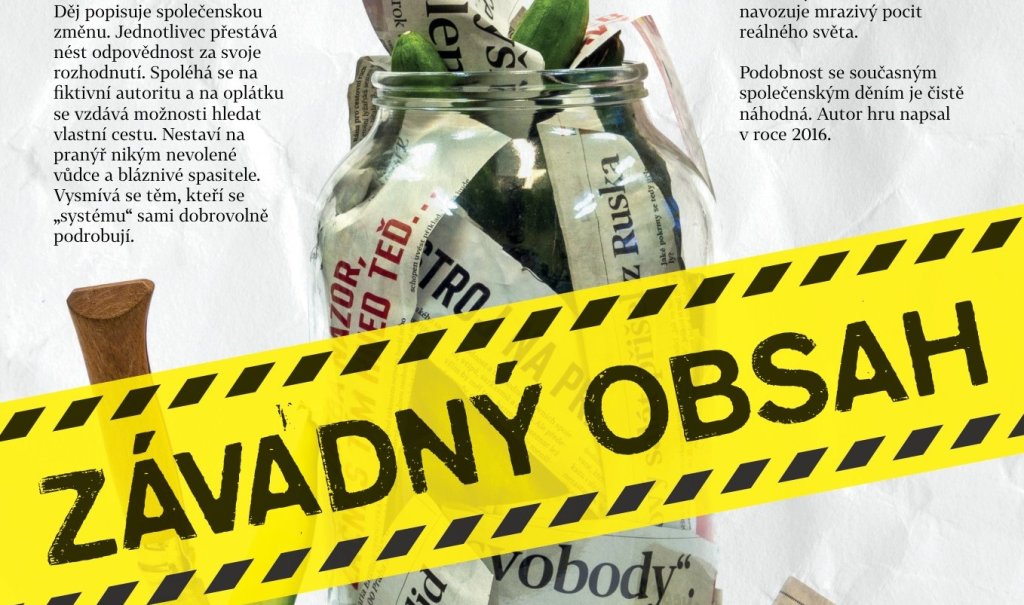 Divadelní představení „Závadný obsah“